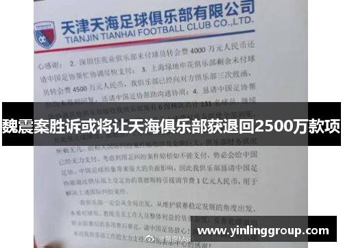 魏震案胜诉或将让天海俱乐部获退回2500万款项